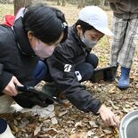 落ち葉めくって 生き物みっけ! 那須のグッドニュースネイバーズで田代友…
