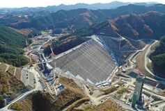 南摩ダム建設工事