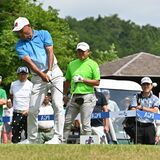 マークセン単独首位　県勢の崎山（鹿沼）55位発進　シニアゴルフ・すまいーだ杯