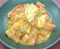トマトのチーズ麻婆豆腐