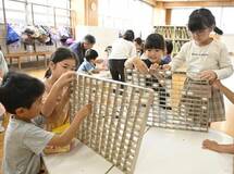 多くの繭収穫できたよ