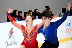 アイスダンス吉田、森田組は５位