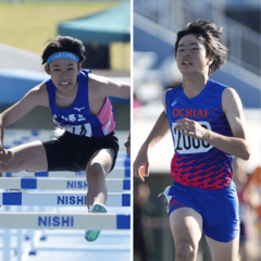 栃木県春季陸上中学の部　男子110m障害の本川（小山三）、男子四種の山崎（落合）が大会新V《記録あり》