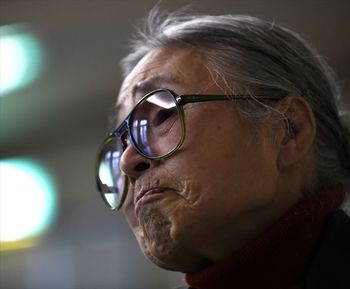 「殺し殺され、何の得にもならない。こんなに惨めで愚かなことは、戦争のほかにはないですよ」と話す福田和子さん=宇都宮市内