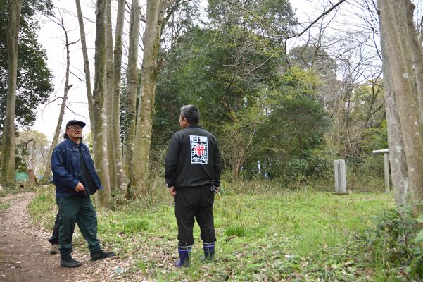 キラ星農園が管理・整備する憩いの森鉢形