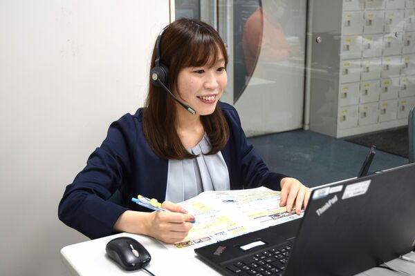 電話応対コンクール全国大会で優秀賞に輝いた若松さん