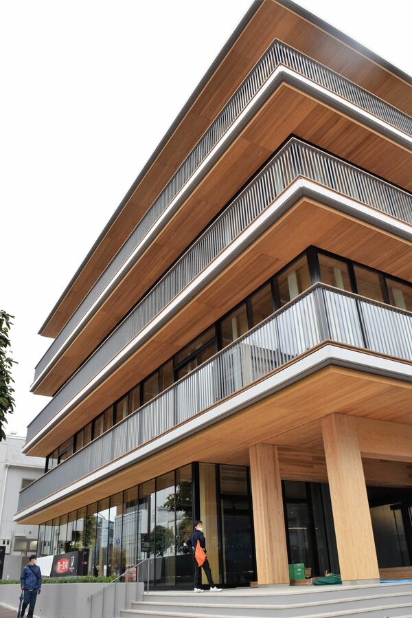 宇都宮大通りに木造４階ビル完成 第一生命 東邦銀行が営業へ 経済 県内主要 地域の話題 速報 下野新聞 Soon ニュース 下野新聞 Soon スーン