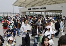 夢洲駅利用者４千万人に