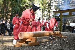 大田原神社で太子祭