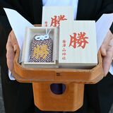 あなたの願いが「“うま”くいくように」 佐野の唐澤山神社で午のお守り授与 元日から100個限定