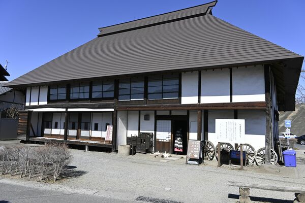 休憩所として利用される松井家住宅