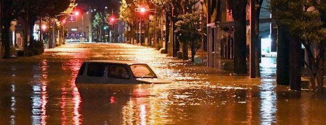 2019年の台風19号による水害