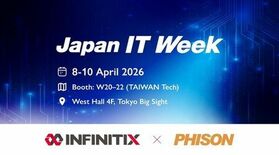 INFINITIX、Phison とともに IT WEEK JAPAN…