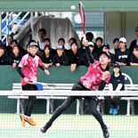 ソフトテニス女子、川崎・土井組（清原）が頂点　栃木県中学総体　男子は鈴…
