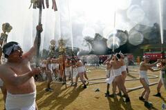 金沢市で出初め式