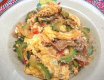 ゴーヤーで家庭料理