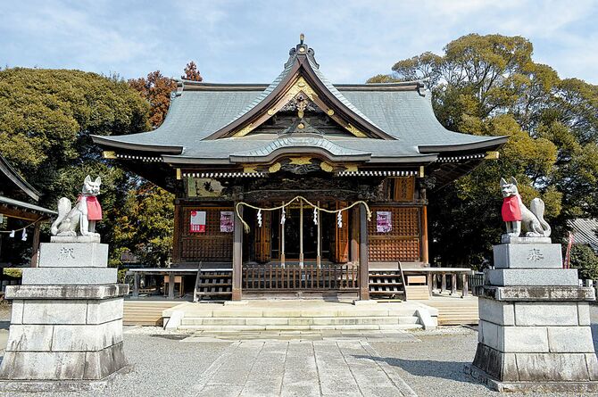 旧田沼町の一瓶塚稲荷神社