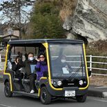 電動車で宇都宮・大谷地区巡る　「ゆっくり景観を観賞できる」大谷石文化ガ…