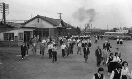 わがまちの変遷　矢板の人口　30を超える村々が一つに