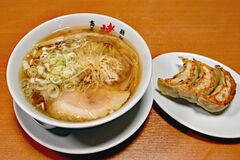 【ミヤコレ】これぞ佐野の王道　ねぎ生姜らぁめんと手づくりぎょうざ（麺処　暁商店）