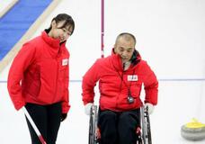 現役選手、Ｖ候補パラ代表を指導