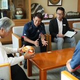 「老若男女が楽しめる」タッチラグビー初のアジア大会、宇都宮で2026年開催へ　関係者が県庁訪問
