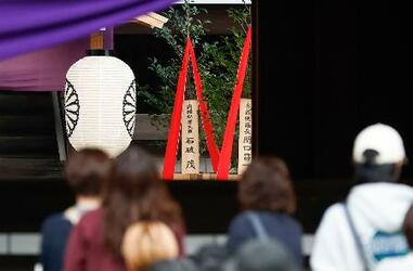 高市氏、靖国神社参拝せず