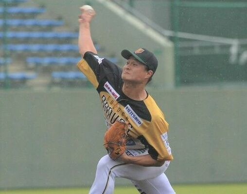 開幕戦での登板が予定される栃木GBの高岸
