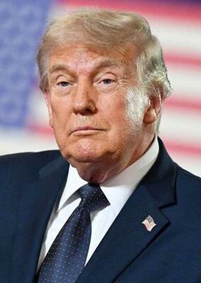 トランプ米大統領(ゲッティ=共同)