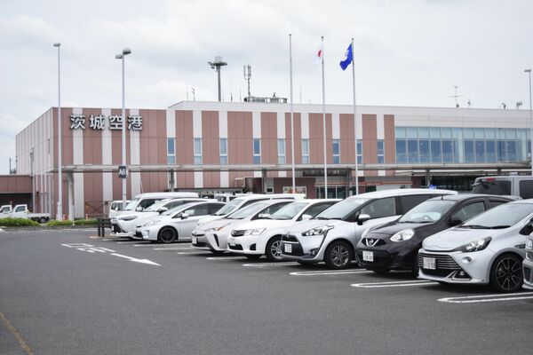 交通の利便性の高さなどから本県民に浸透しつつある茨城空港＝茨城県小美玉市