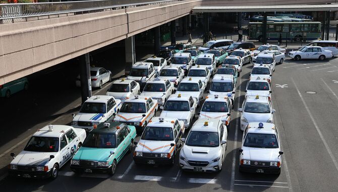 便利な移動手段になっているタクシー。生活保護受給者も事情によっては利用できる