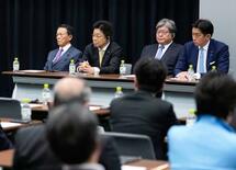 【首相支援議連】総裁再選狙い「１強」誇示