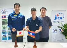 飯塚翔太、ラオスでの活動を報告