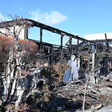 足利で建物火災 焼け跡から性別不明の遺体