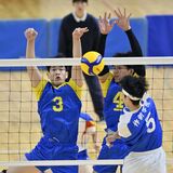 サーブで翻弄、自在な攻め展開　男子・足利大付が圧勝で６連覇　春高バレー栃木県代表決定戦