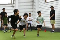 速く走るこつ、学んだよ!