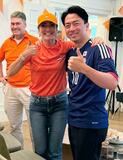 日蘭防衛相もそろって観戦