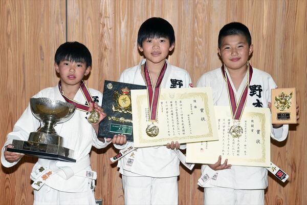 高学年優勝の野木町クラブＡ
