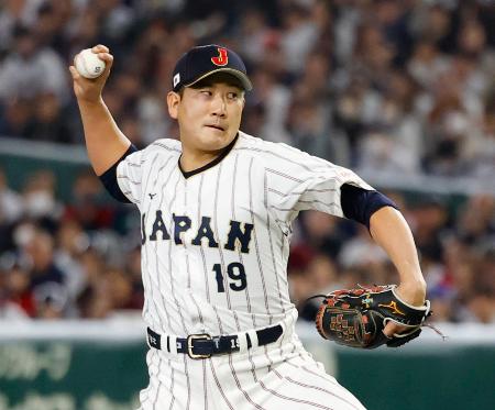 　オーストラリア戦に先発した菅野＝東京ドーム