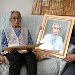 大田原の107歳・坪井さんらに賞状　「敬老の日」前に相馬市長が訪問　長…