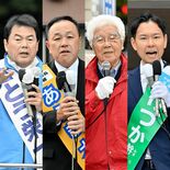 【宇都宮市長選告示】現新４人が立候補　舌戦火ぶた、「実績」「刷新」市民…