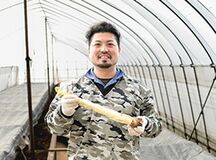 春の香りとおいしさを届けたいJAなすのの山ウド「那須の春香うど」