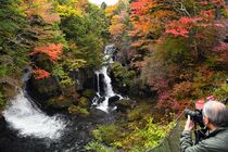 日光・竜頭の滝の紅葉