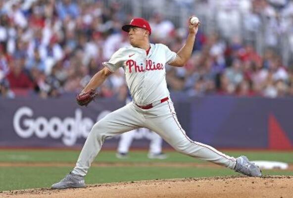 　レッドソックスと契約合意した先発左腕スアレス＝２０２４年６月（ゲッティ＝共同）