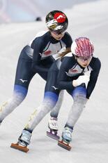 ショート女子中島 「滑りの感覚いい」