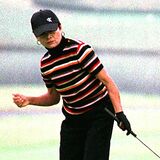 【知事盃ゴルフ60年】小松、劣勢跳ね返し 劇的勝利　第37回クイーンズ　10メートルパーパット沈める