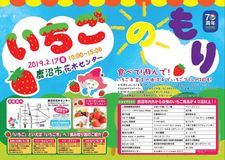 鹿沼市花木センターで２月17日「いちごのもり」
