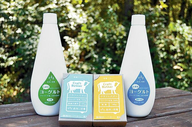 名刺デザインの「発酵バター」。贈答用にも