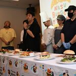 那須の新ご当地グルメ「ナスバーガー」完成　地元食材で農家支援、９施設で販売