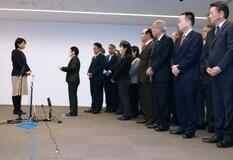 不信任案方針、小川氏に申し入れ